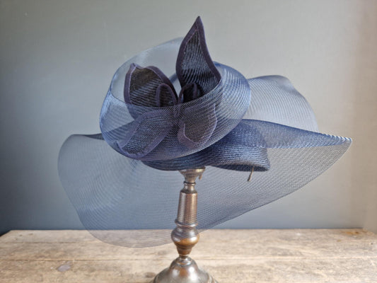 French vintage ladies hat Daniel Masson French hat.