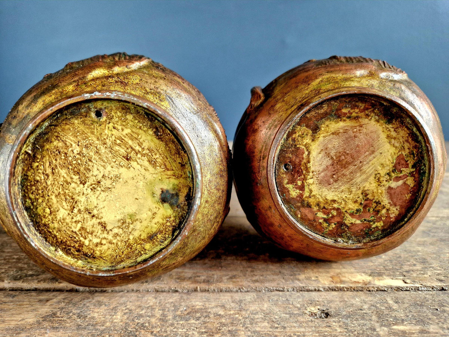 French antique ornate vases Shabby chic decorative vases.