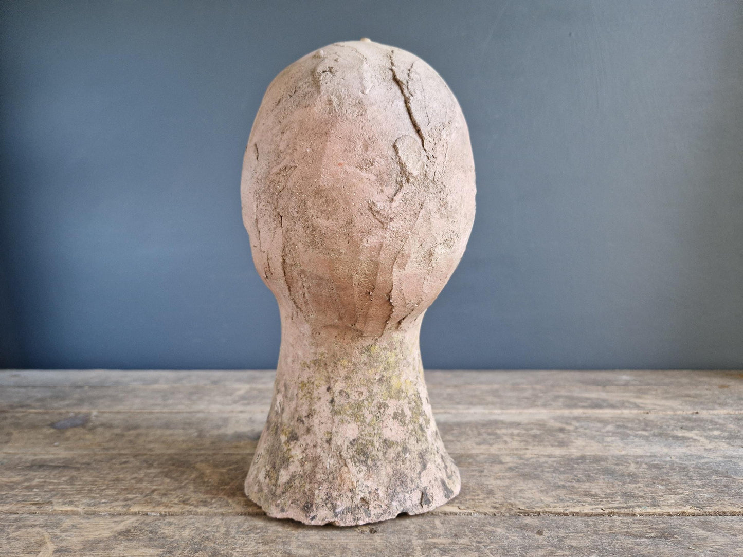 French modernist bust. Terracotta bust. French statue.