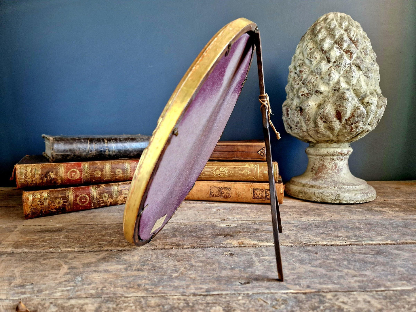 French Antique Gilt Wood Photo Frame, Early 20th Century