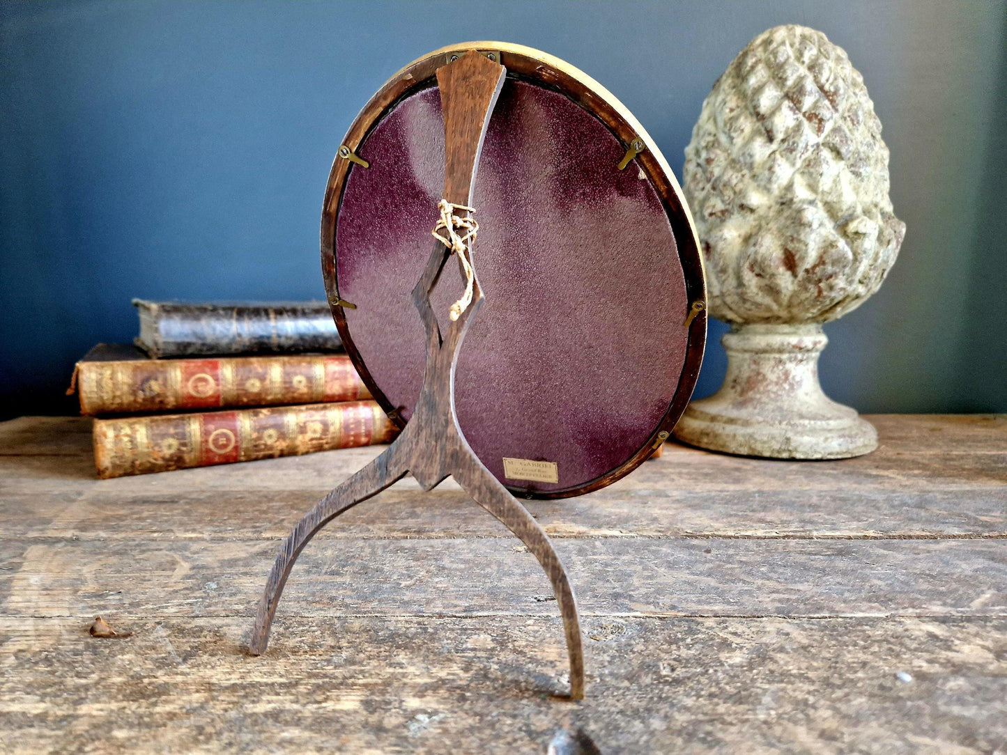 French Antique Gilt Wood Photo Frame, Early 20th Century