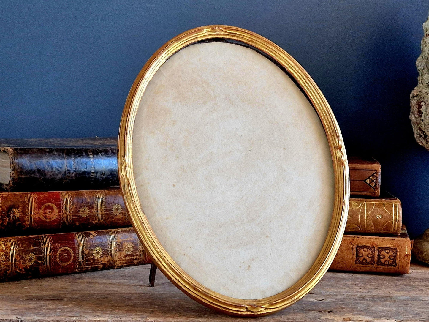 French Antique Gilt Wood Photo Frame, Early 20th Century